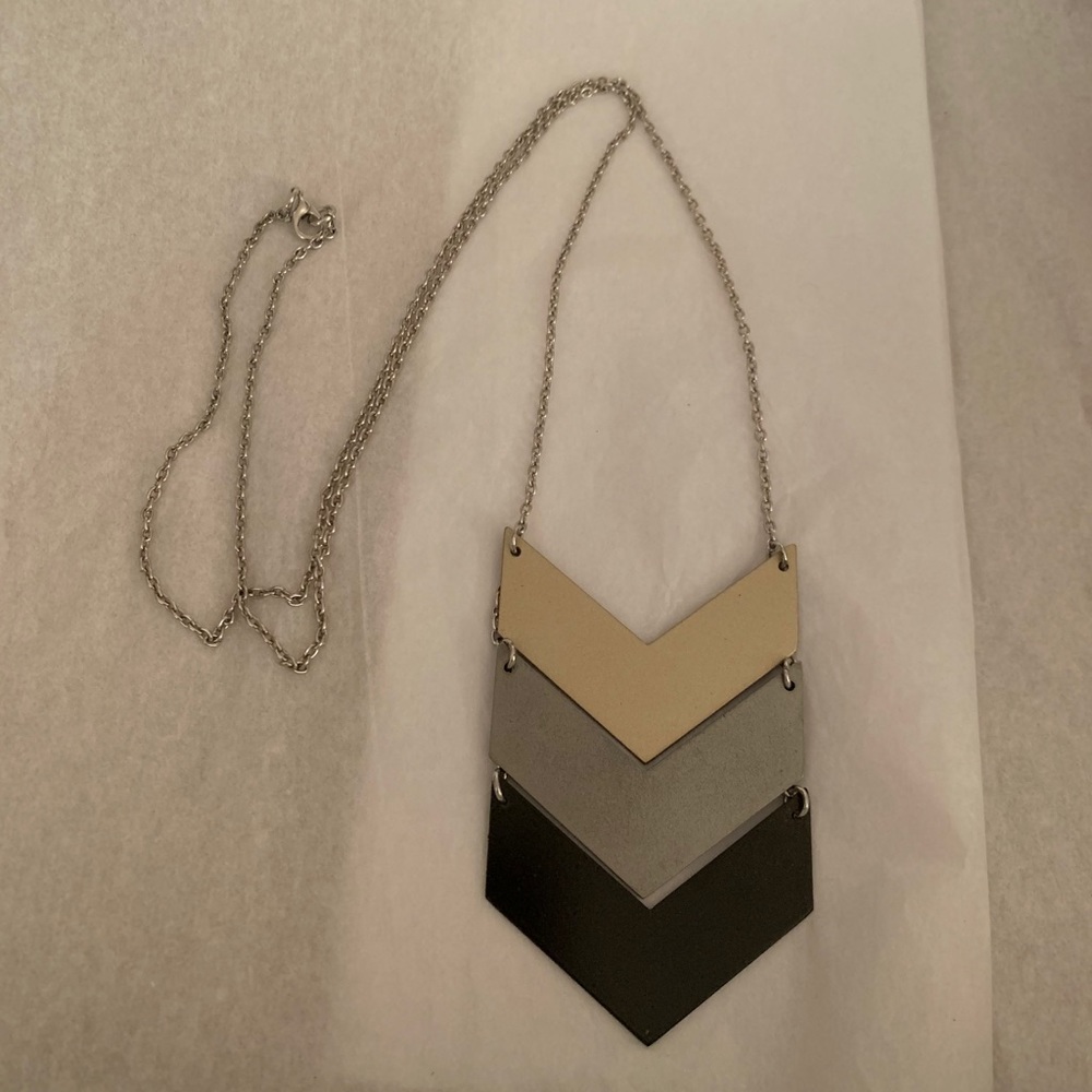 Chevron Multicolor Necklace